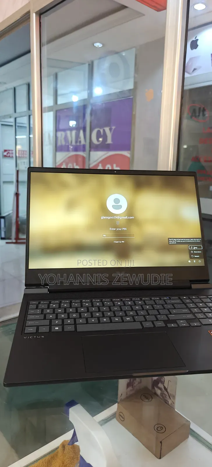 New Laptop HP Victus 16 16GB AMD Ryzen 7 SSD 512GB