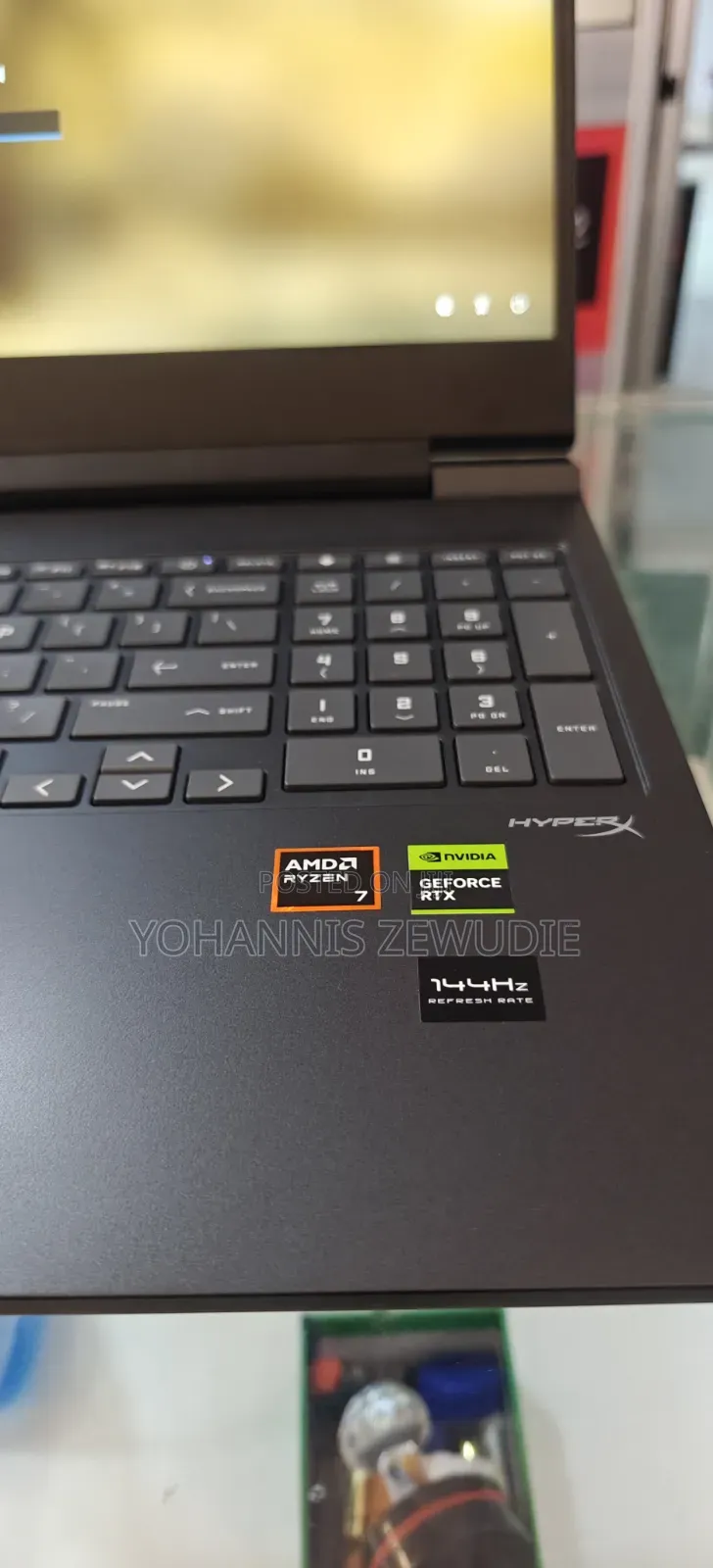 New Laptop HP Victus 16 16GB AMD Ryzen 7 SSD 512GB