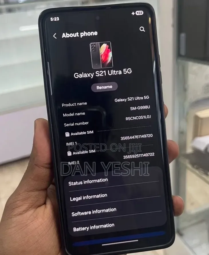 New Samsung Galaxy S21 Ultra 5G 128 GB