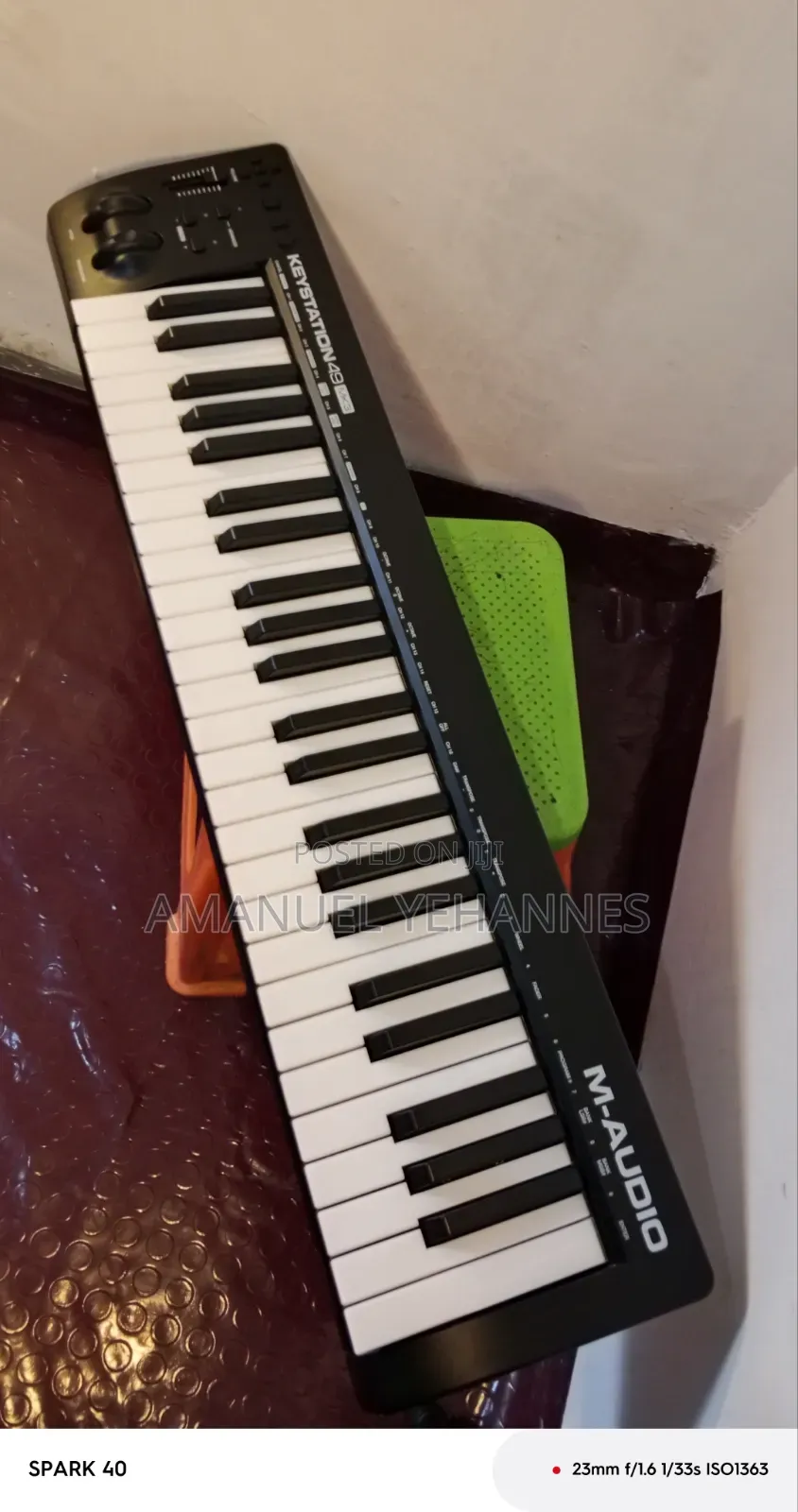 M Audio Keystation 49 Midi Keyboard