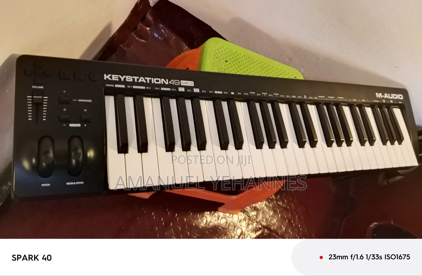 M Audio Keystation 49 Midi Keyboard