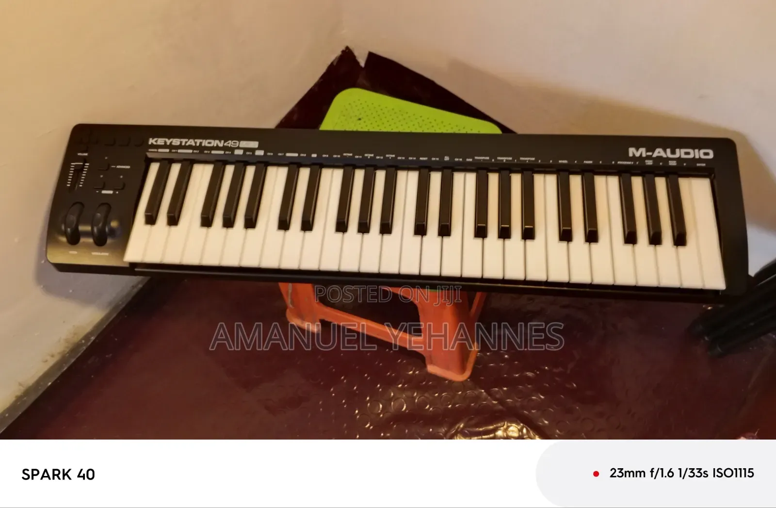 M Audio Keystation 49 Midi Keyboard