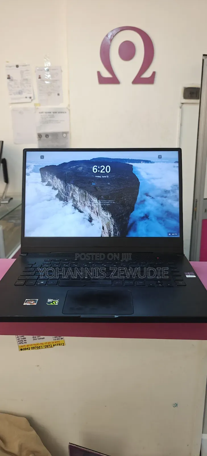 New Laptop Asus ROG Zephyrus G15 16GB AMD Ryzen 7 SSD 512GB