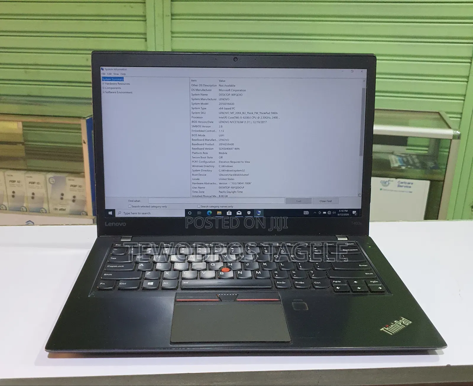 Laptop Lenovo ThinkPad T460s 8GB Intel Core i5 SSD 256GB