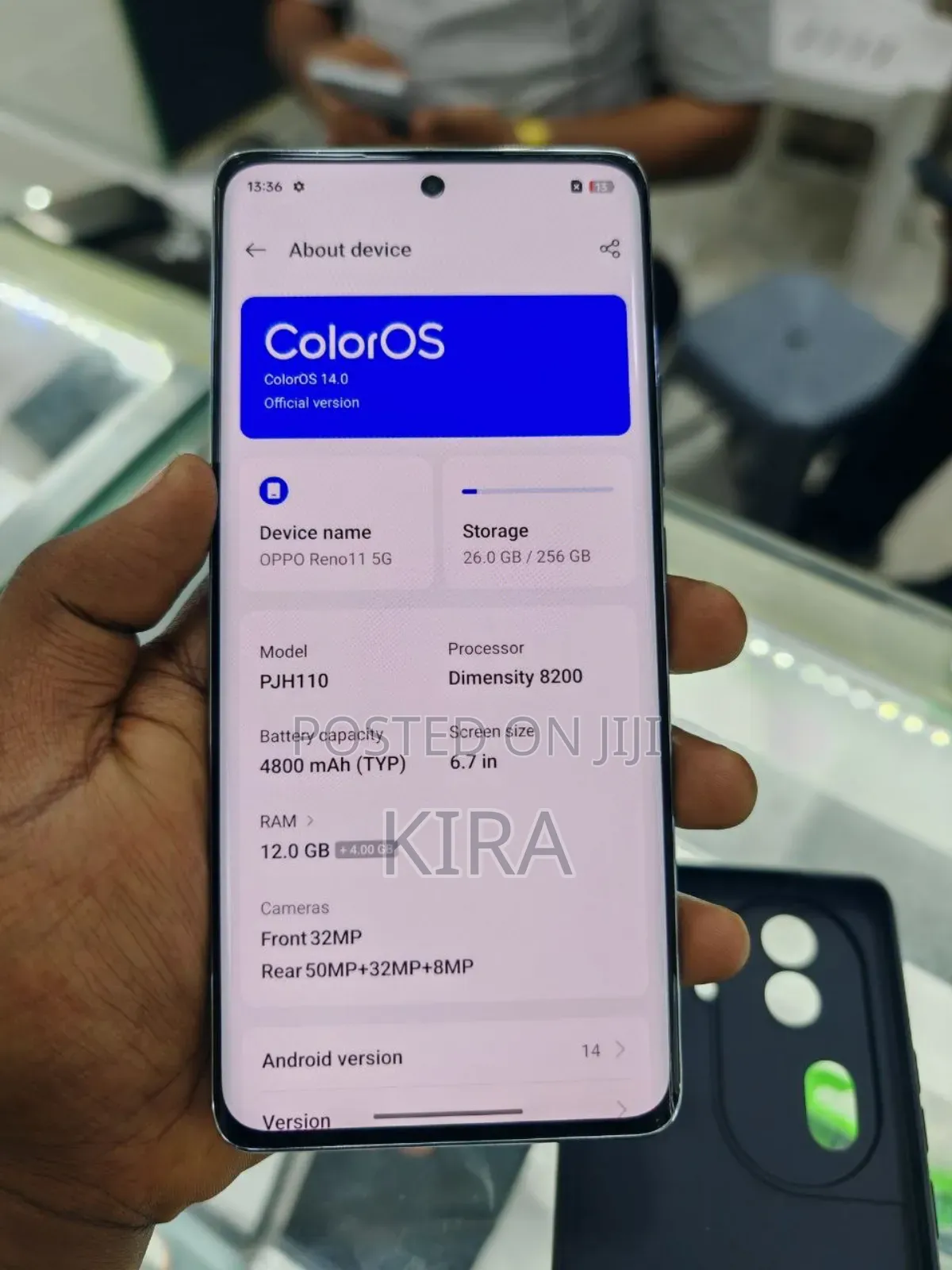 Oppo Reno 11 Pro 5G 256 GB Silver