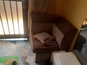 A House Sofa With Table