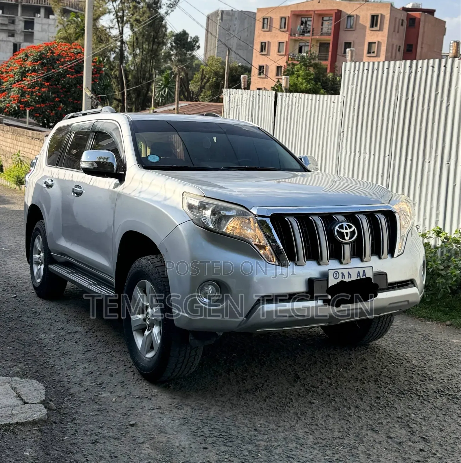 Toyota Land Cruiser Prado 2015 White