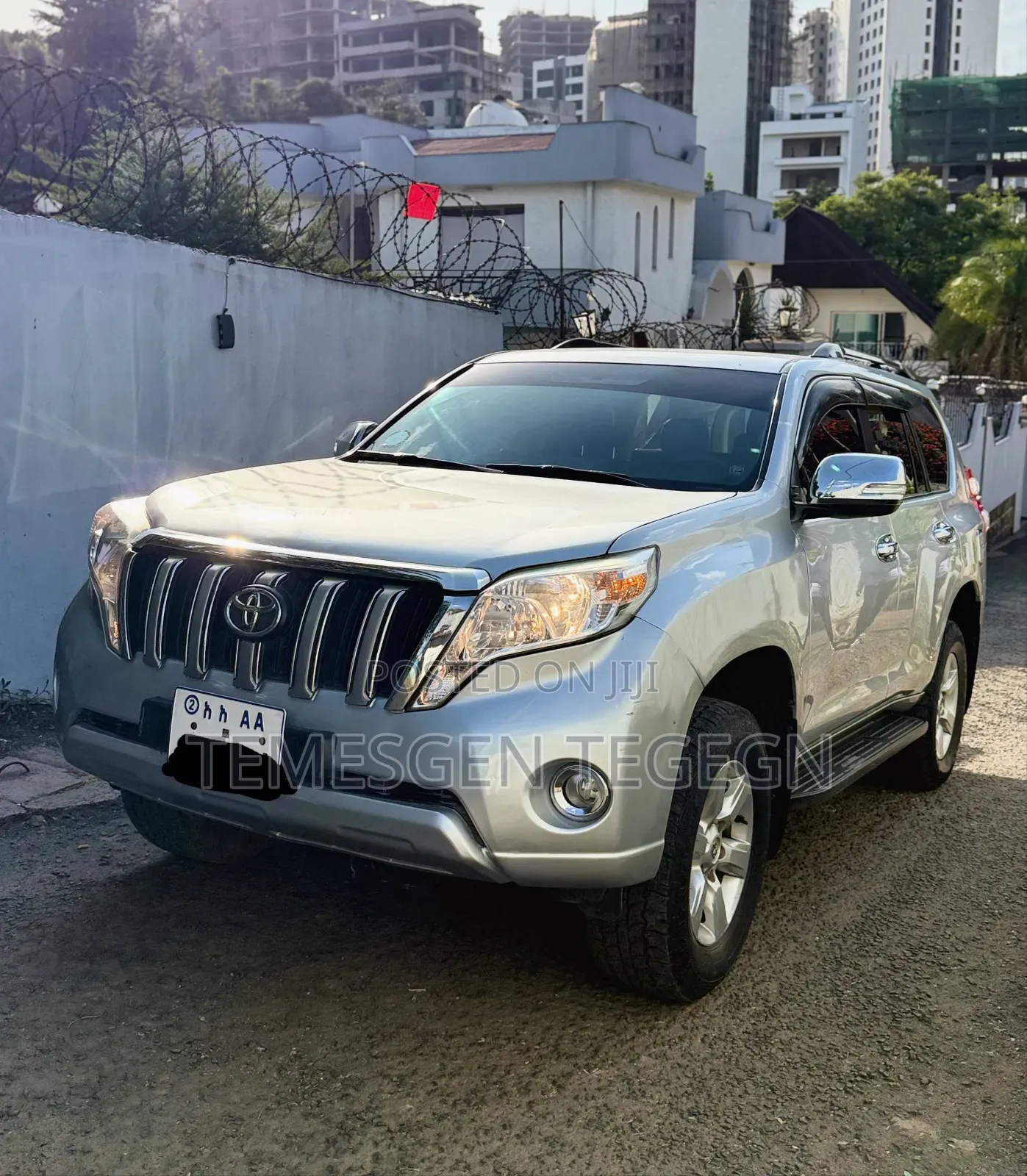 Toyota Land Cruiser Prado 2015 White