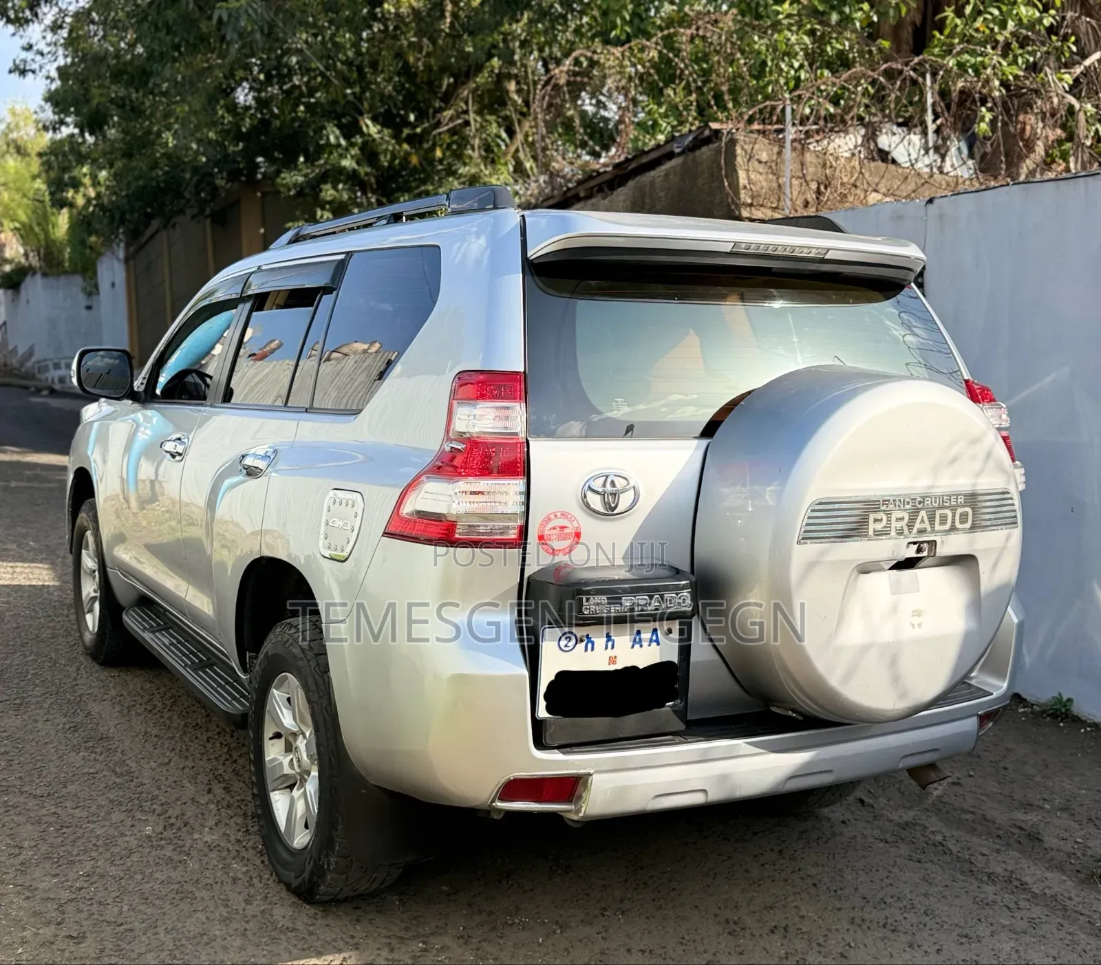 Toyota Land Cruiser Prado 2015 White