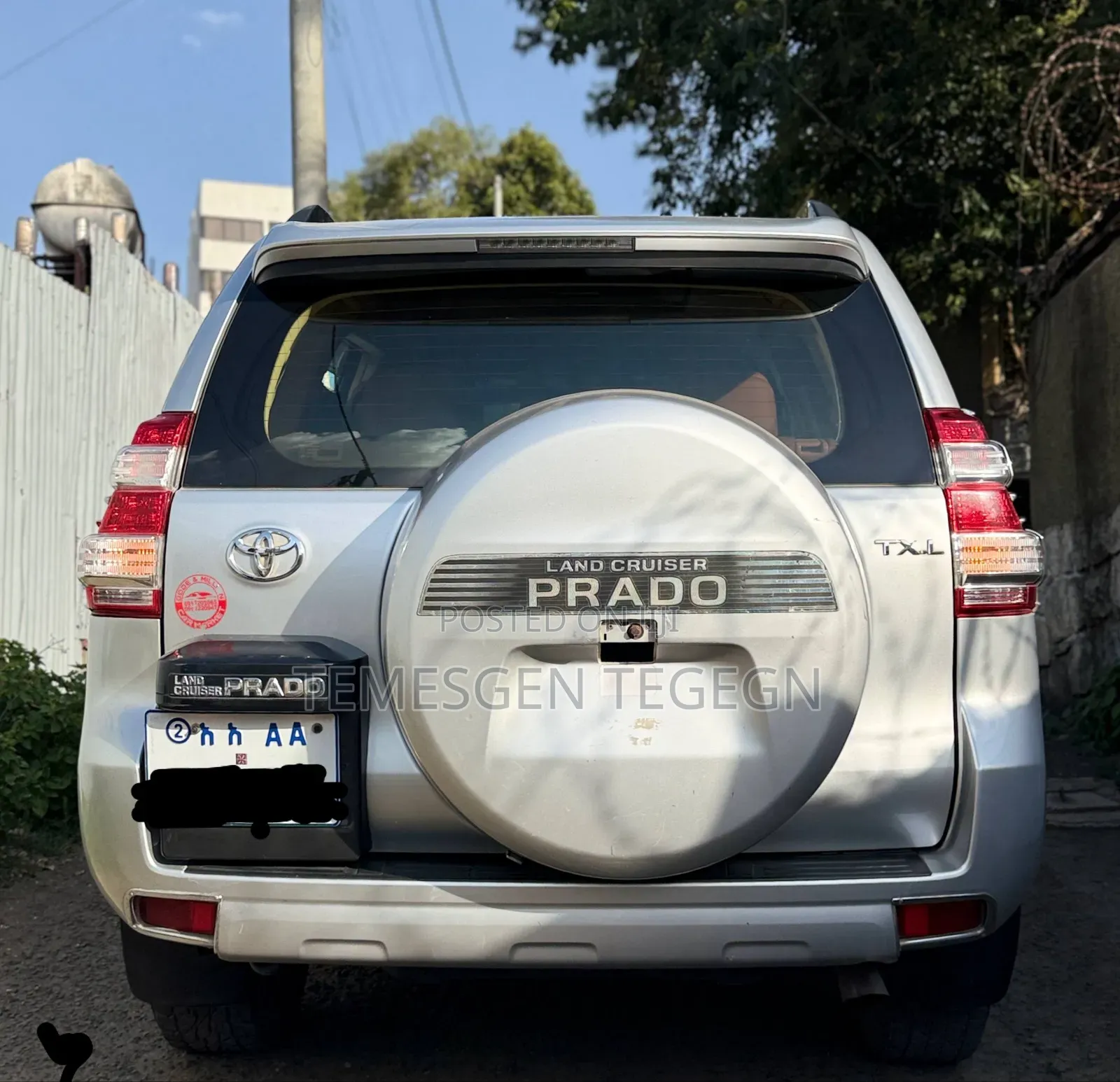 Toyota Land Cruiser Prado 2015 White