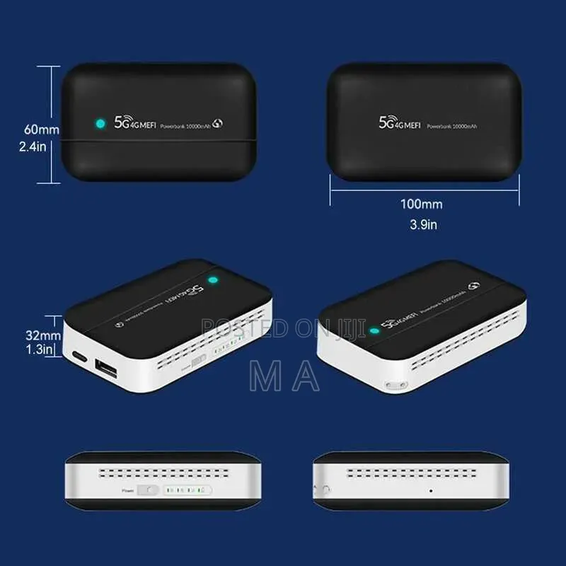 Portable Wifi Router and Powerbank