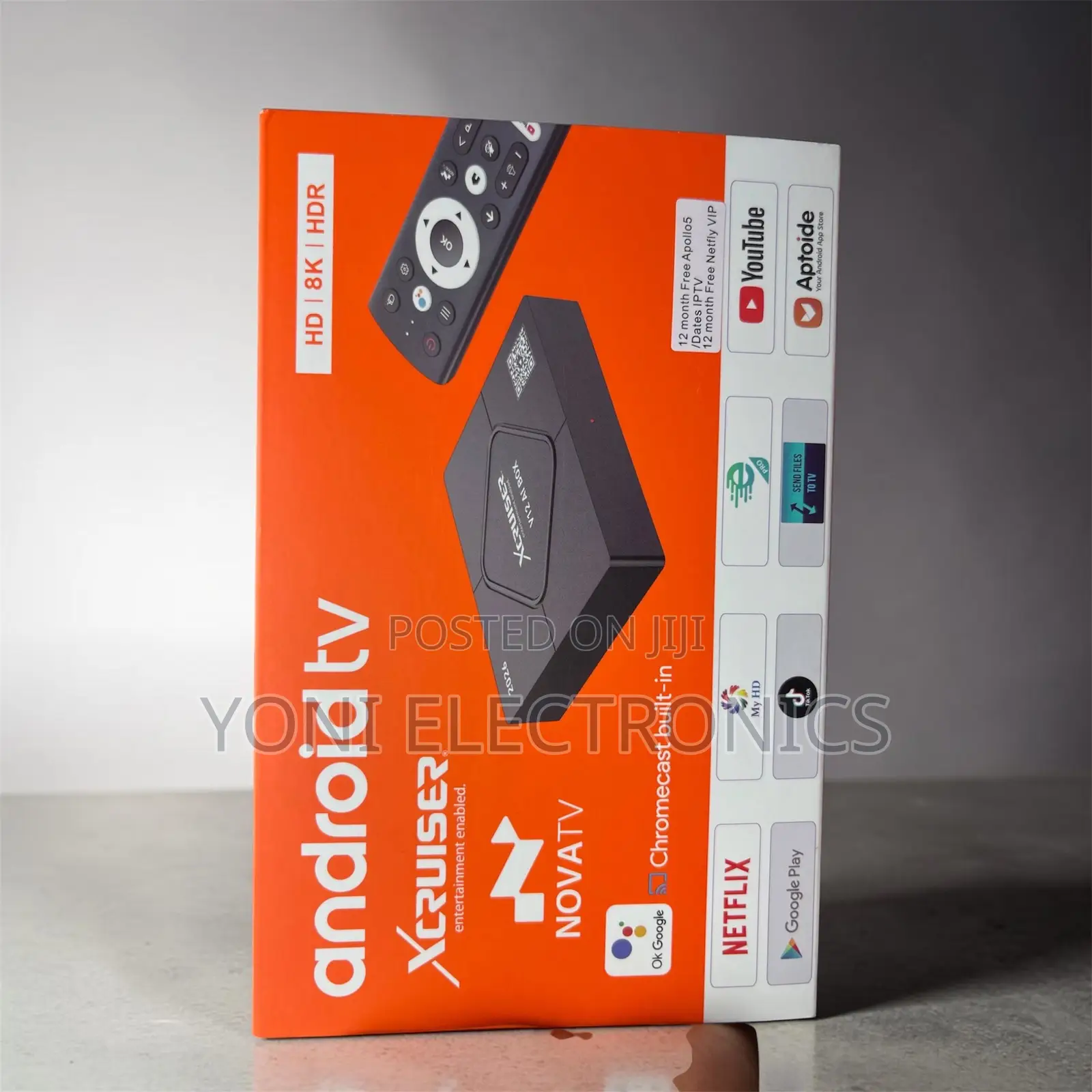 Xcruiser Novatv Android Tv Box (V12 Ai Box)