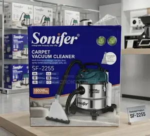 Sonifer Carpet Vacuum Cleaner 20l _1600w Wet Dry Multi-Function