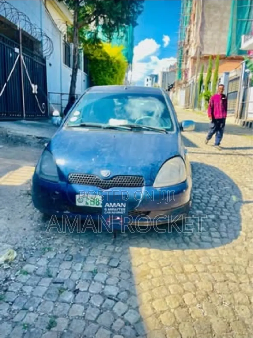 Toyota Vitz 2001 Blue