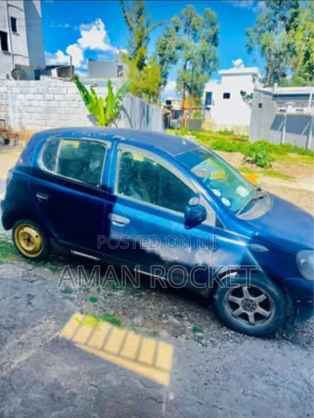 Toyota Vitz 2001 Blue