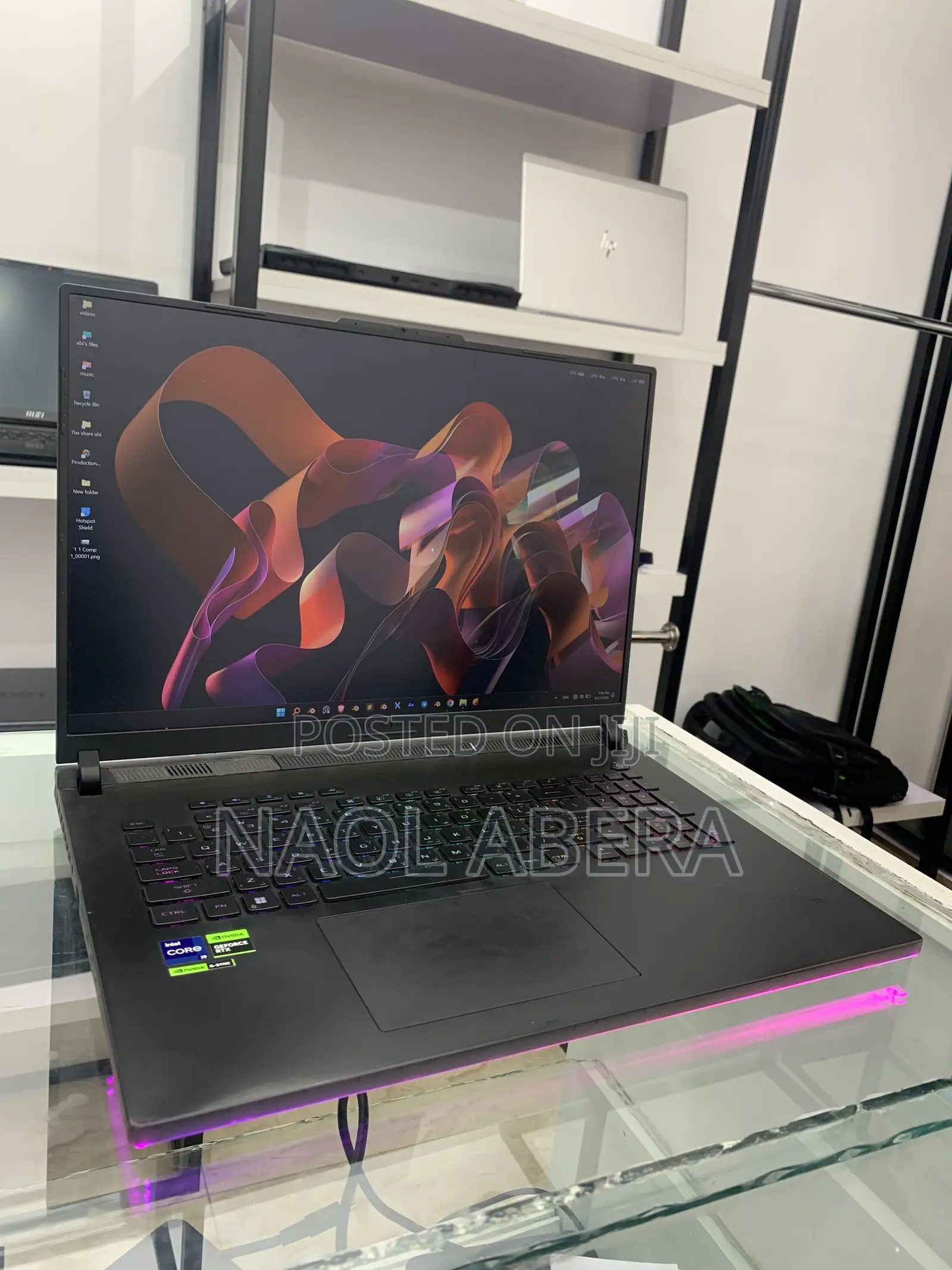 New Laptop Asus ROG Strix SCAR Edition 64GB Intel Core i9 SSD 2T