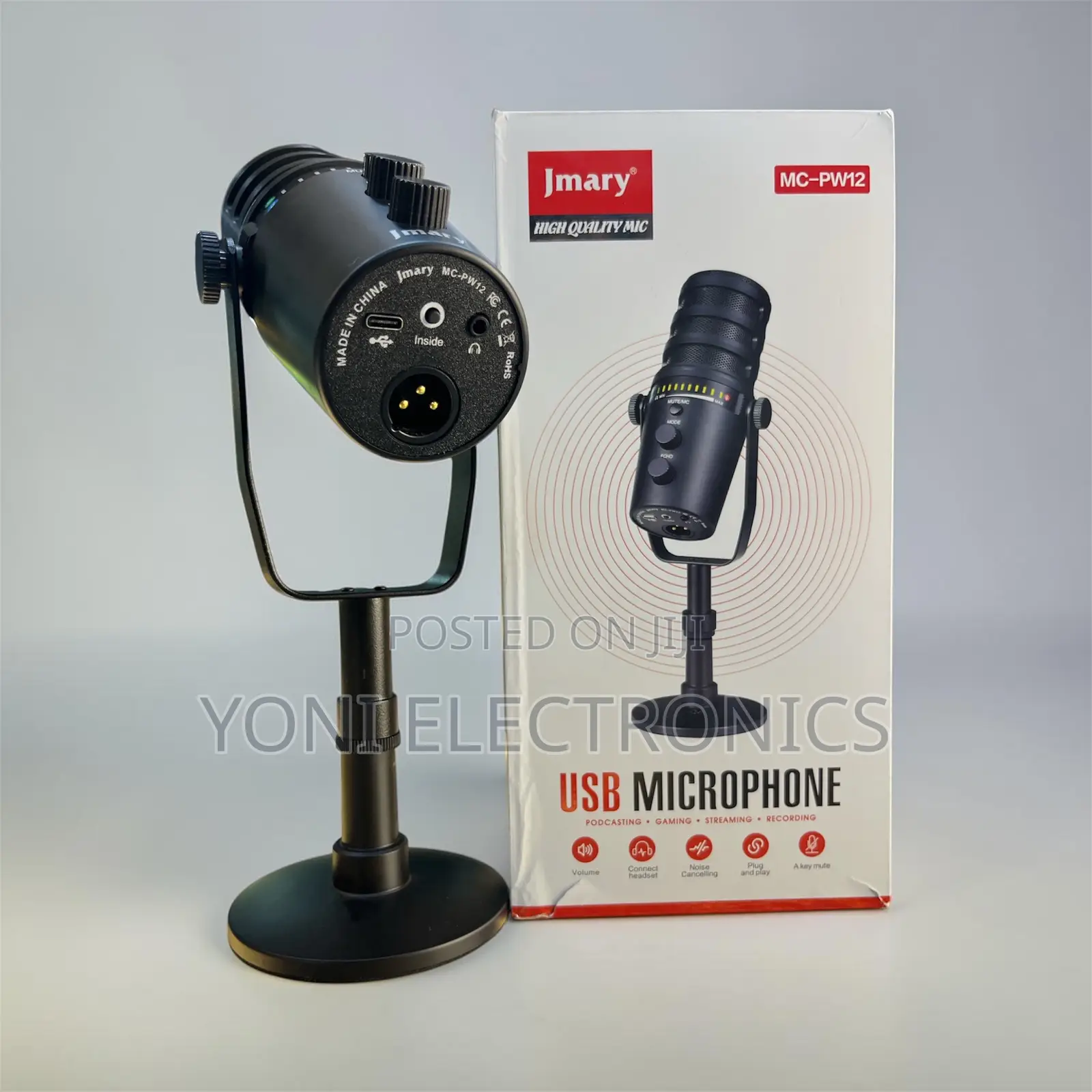 Jmary Mc-Pw12 High-Quality Usb Microphone