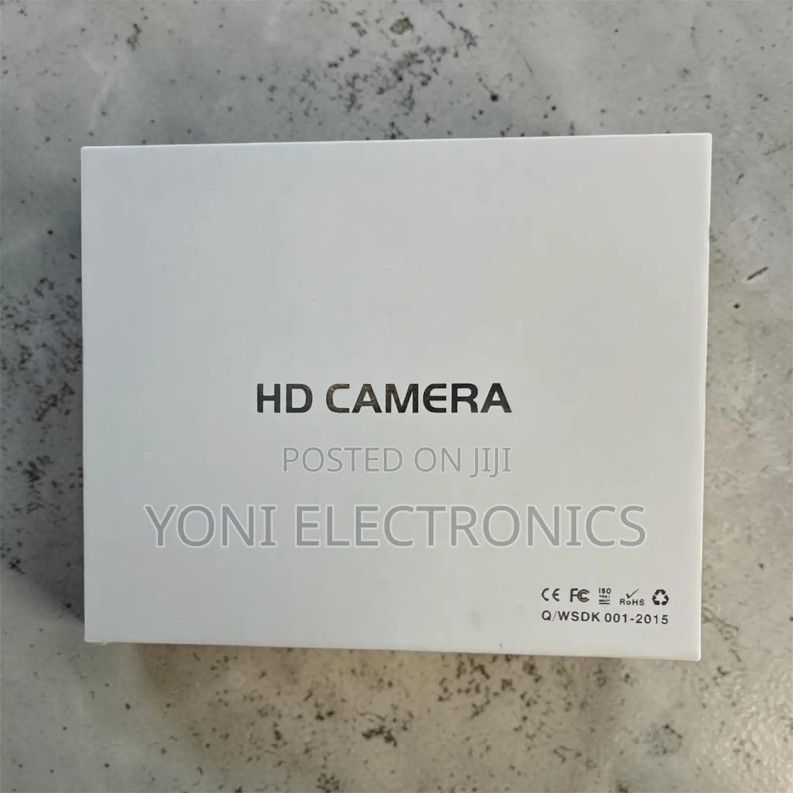 Minimalist Hd Digital Camera (Model WSDK 001-2015)