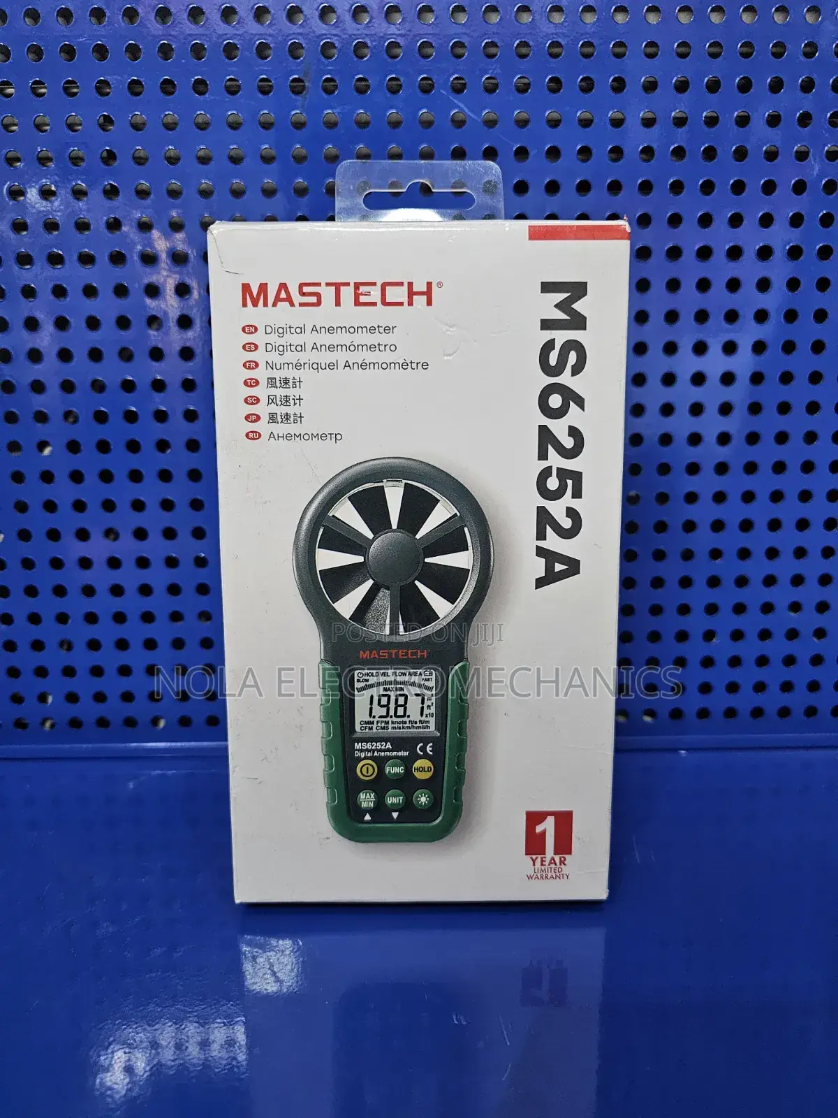 Mastech Anemometer