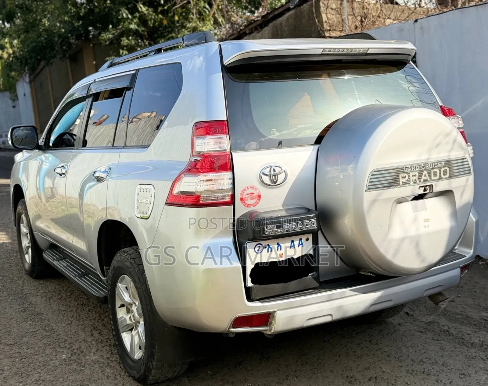 Toyota Land Cruiser Prado 2015 Silver