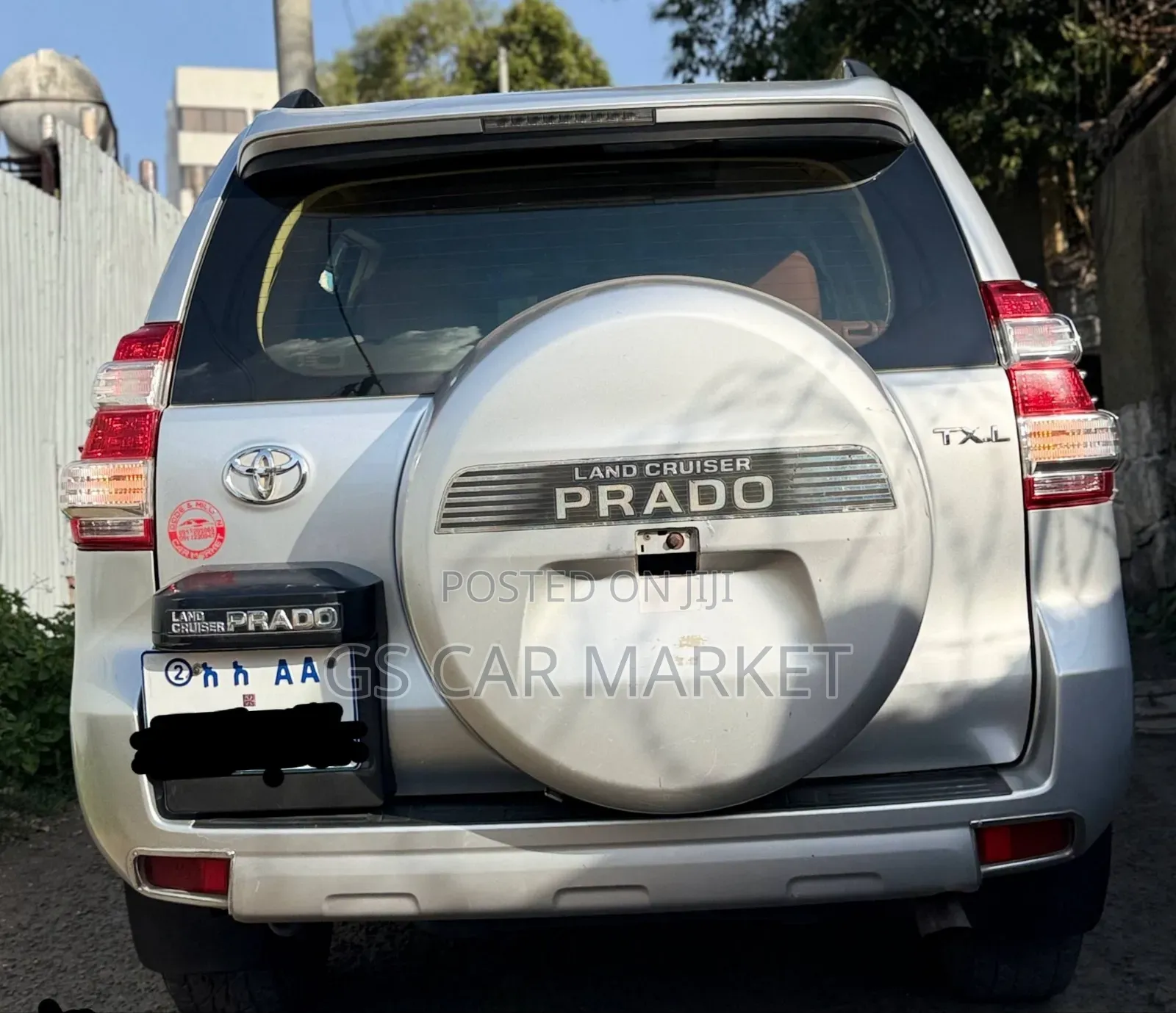 Toyota Land Cruiser Prado 2015 Silver
