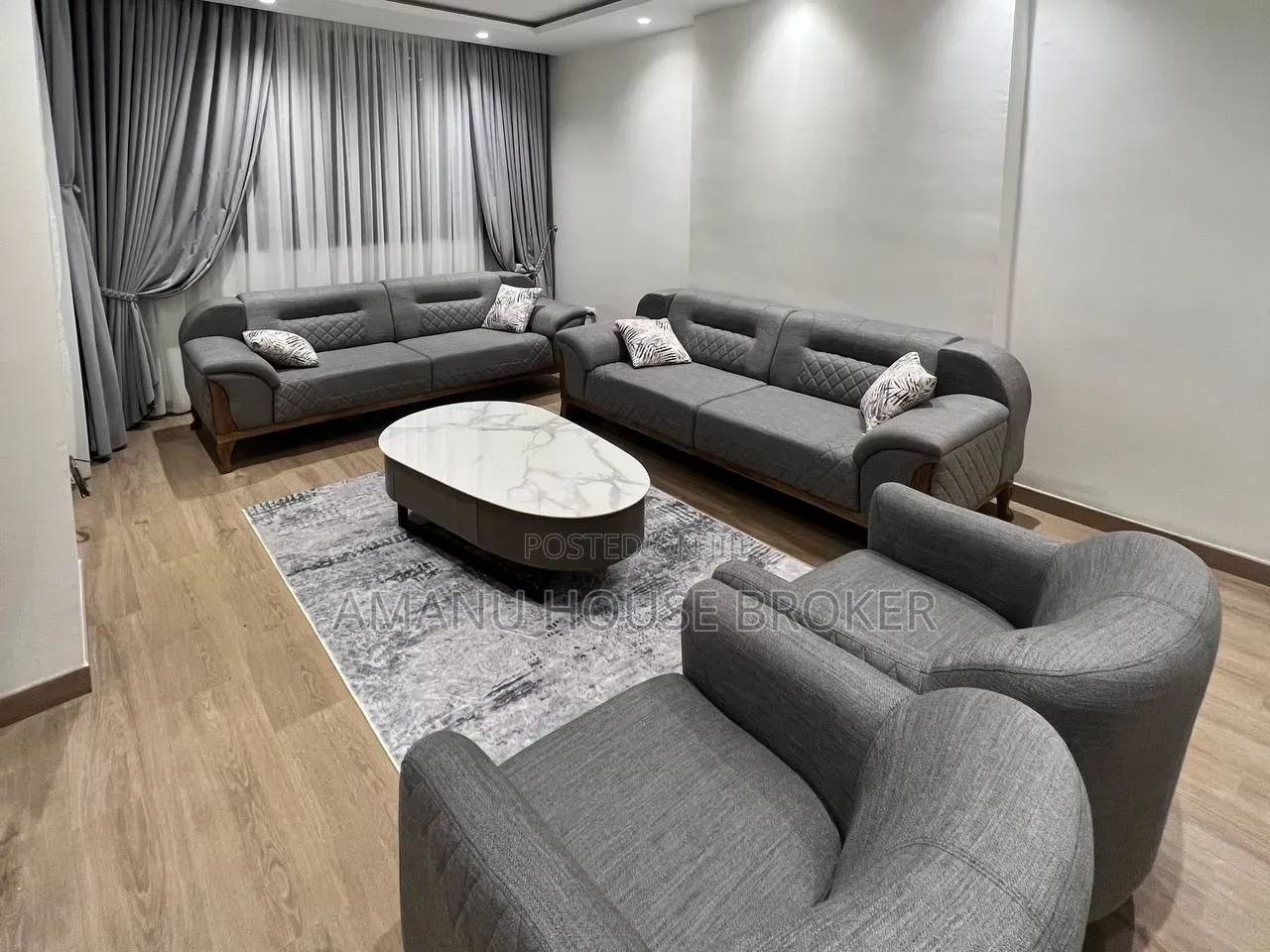Furnished 4bdrm Apartment in Addis Abeba, Bole for rent