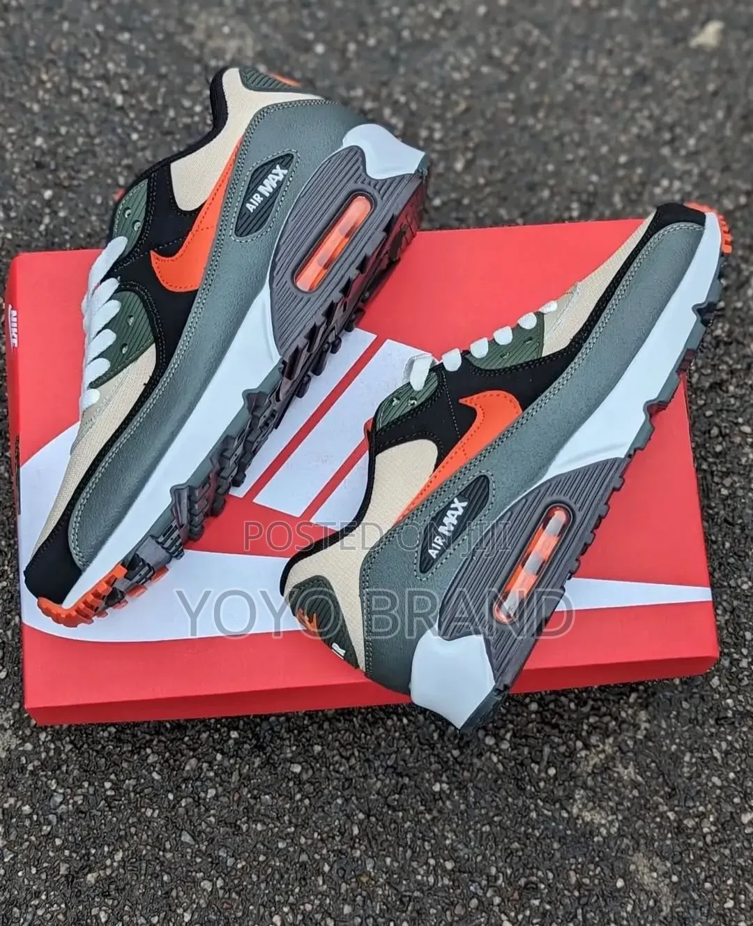 Nike Air Max 90 Sneakers Dark Army