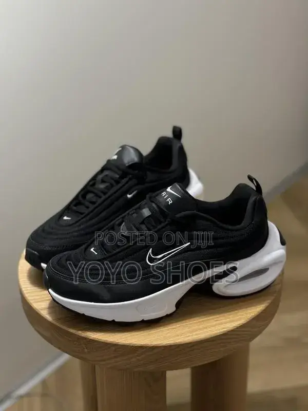 Nike Air Max Portal Sneakers in Black and White