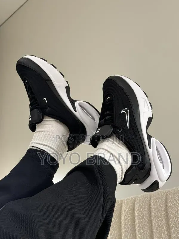 Nike Air Max Portal Sneakers in Black and White