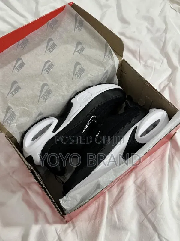 Nike Air Max Portal Sneakers in Black and White