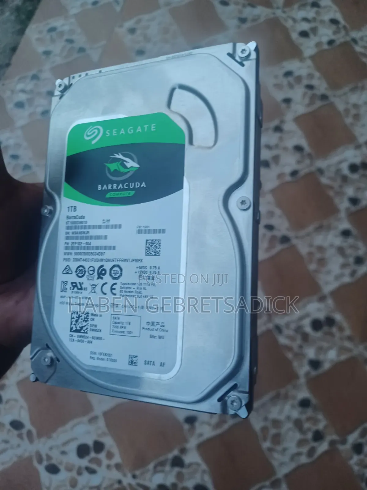 Harddisk Itnernal 1tb