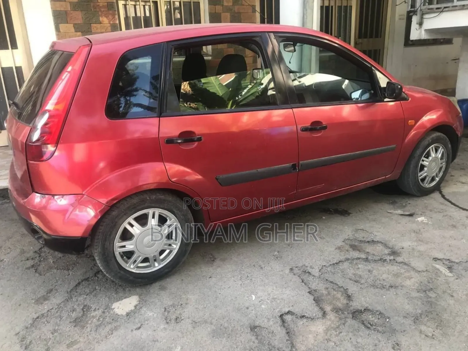 Ford Fiesta 2007 Red