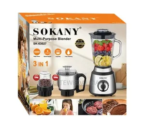 Sokany 3-in-1 Multi-Purpose Blender