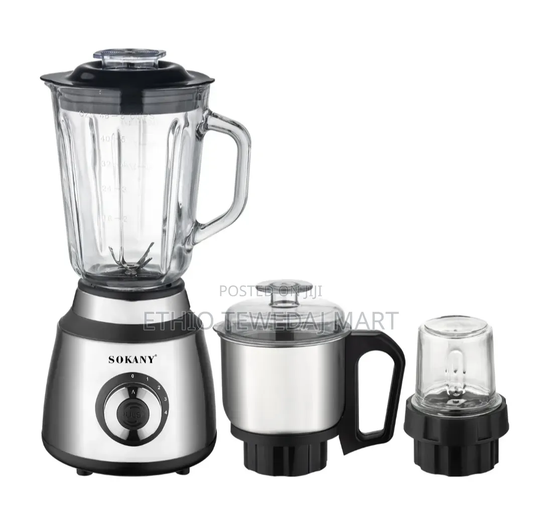 Sokany 3-in-1 Multi-Purpose Blender