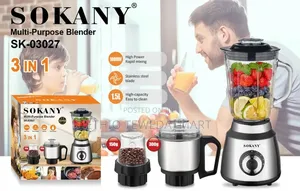 Sokany 3-in-1 Multi-Purpose Blender