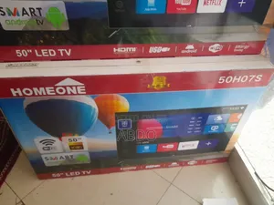 Homeone Smart Tv 50 Inch Andraid Doubel Gelass Hifi Speaker