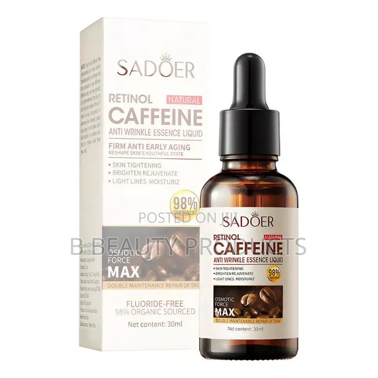 Sadoer Retinol Caffeine Face Serum – 30ml