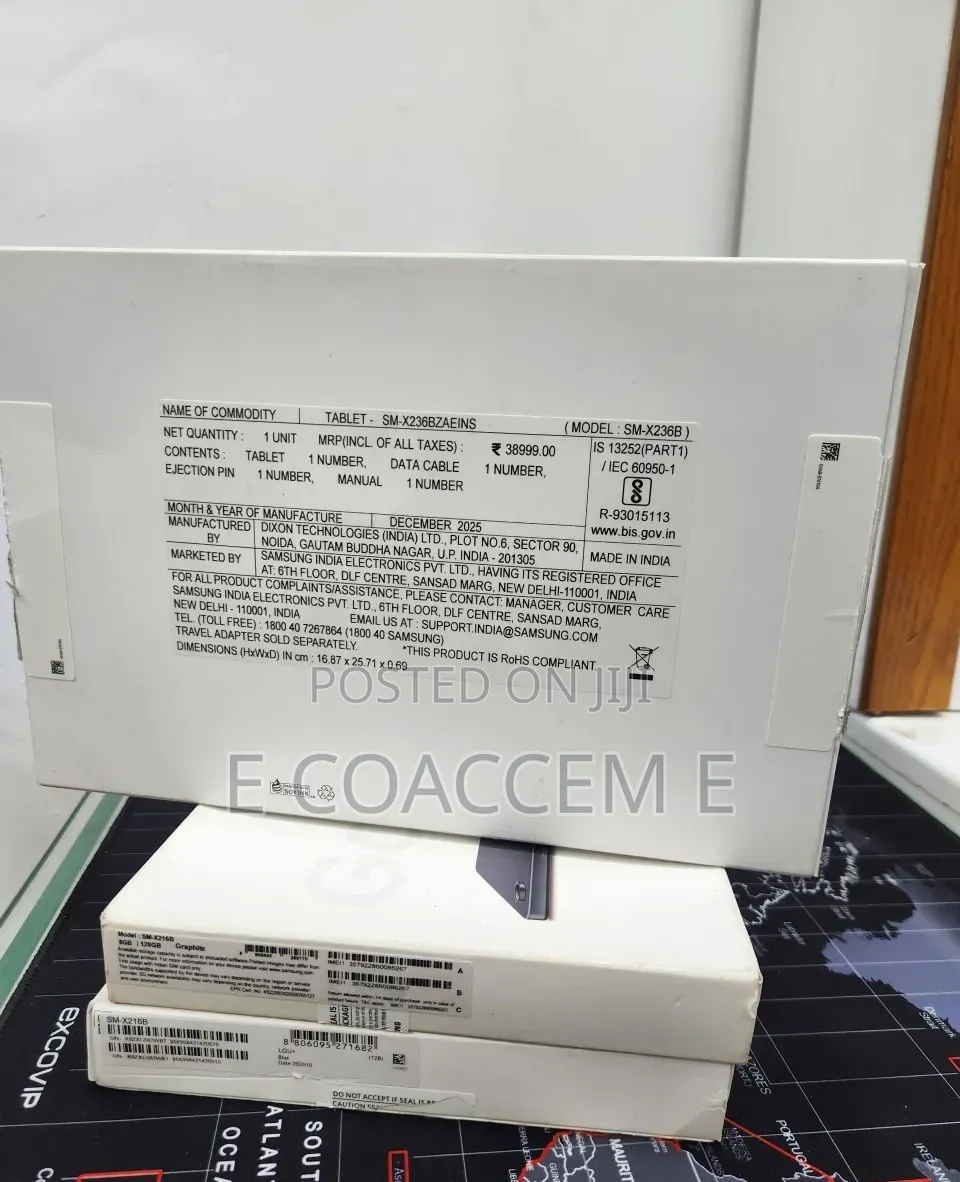 New Samsung Galaxy Tab A11+ 256 GB Blue