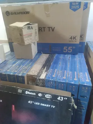 Leo Smart Tv 43 Inch Andraid Doubel Gelass 2025 Quality Tv