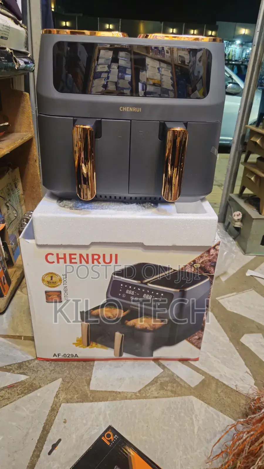Chenrui Digital Double Drawer Air Frye