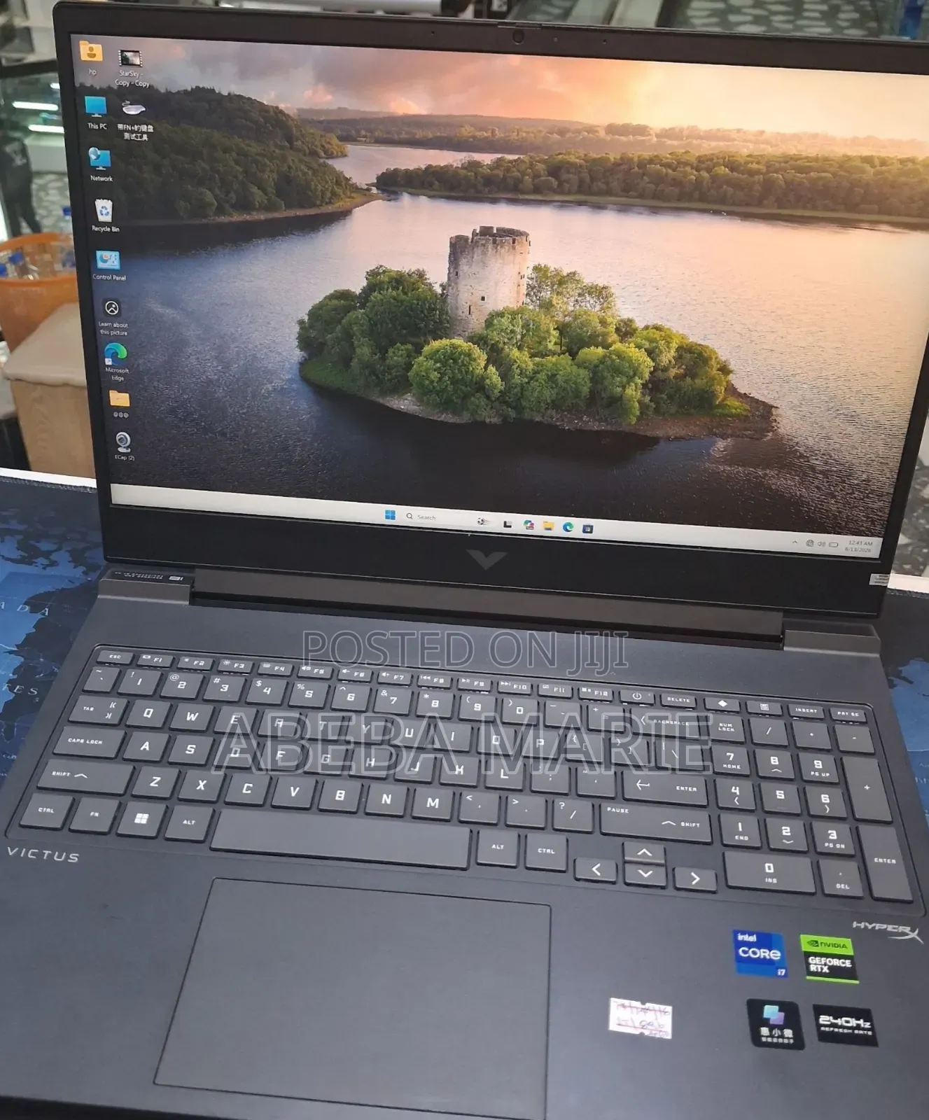 New Laptop HP Victus 16 16GB Intel Core i7 SSD 1T