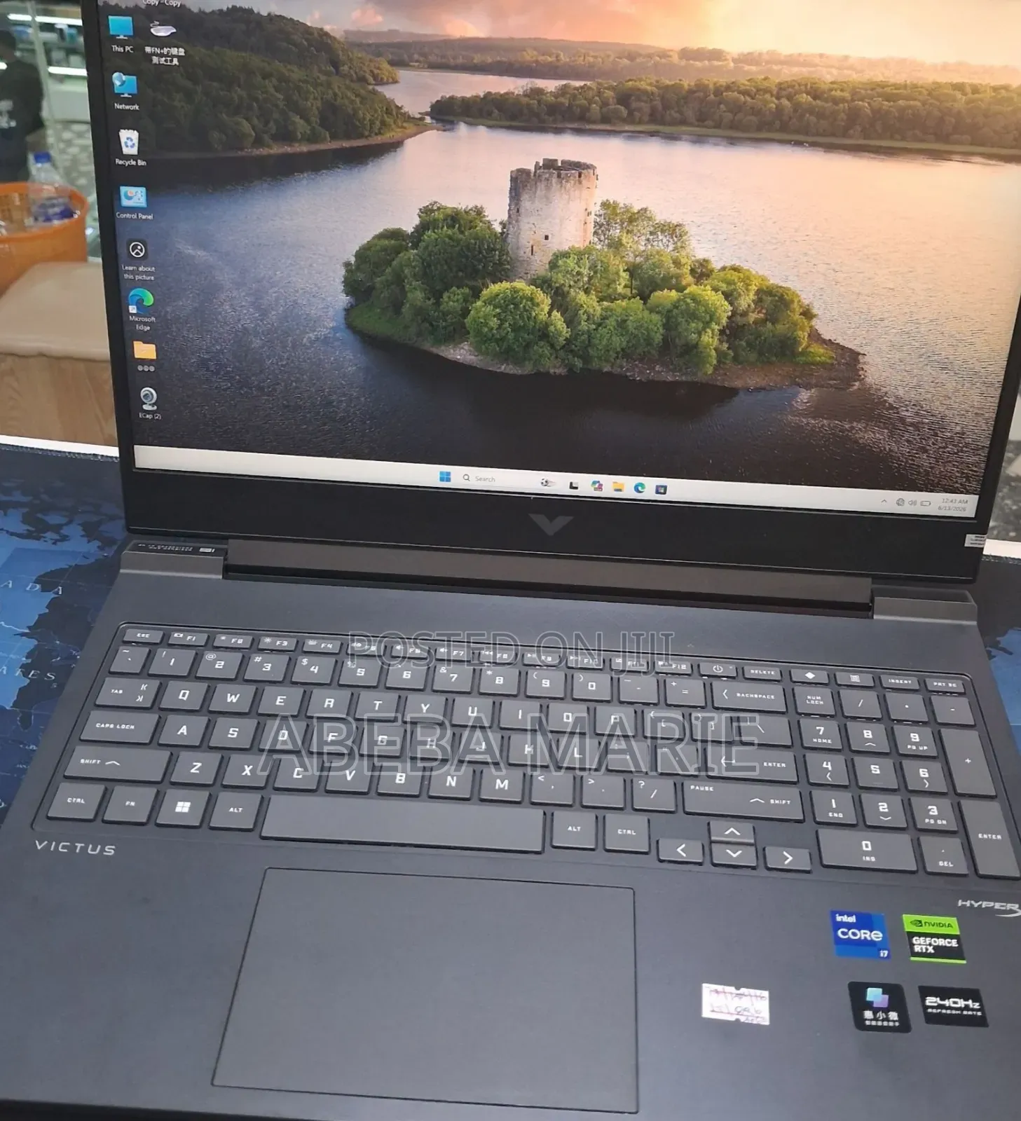New Laptop HP Victus 16 16GB Intel Core i7 SSD 1T