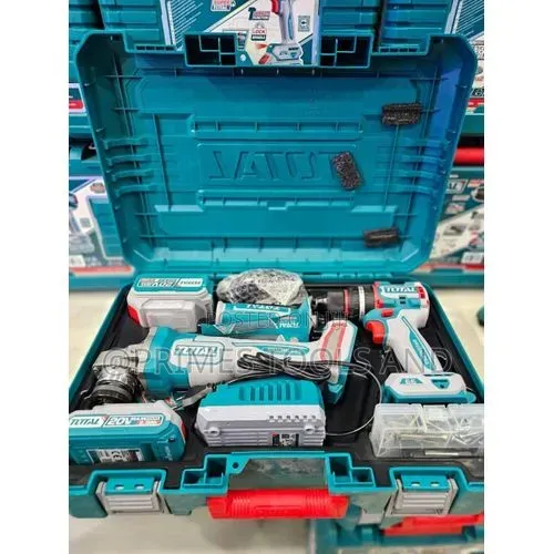 Total 20v Cordless Combo Kit | Drill Driver, Impact Wrench