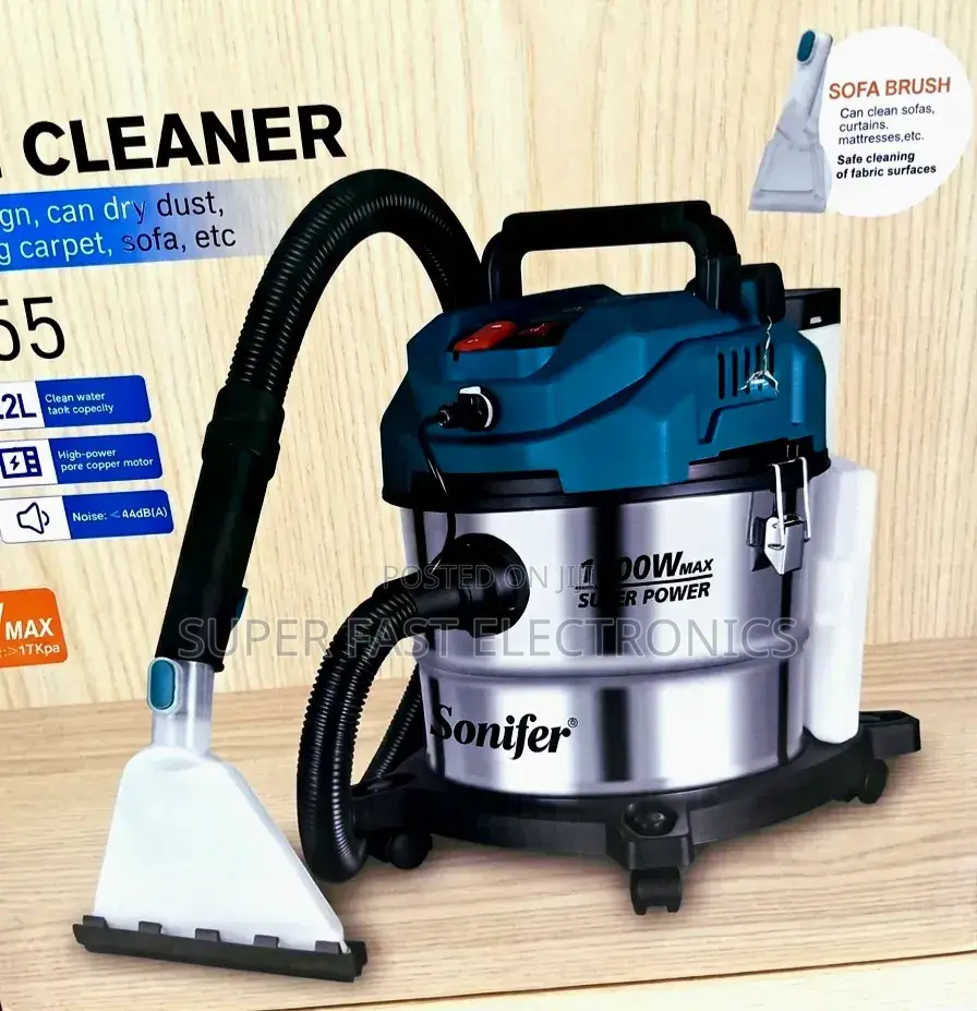 Sonifer Multi-Functional Carpet Vacuum Cleaner -1600w, 20l Capacity