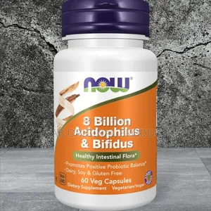 8 Billion Acidophilus Bifidus 60 Veg Capsules