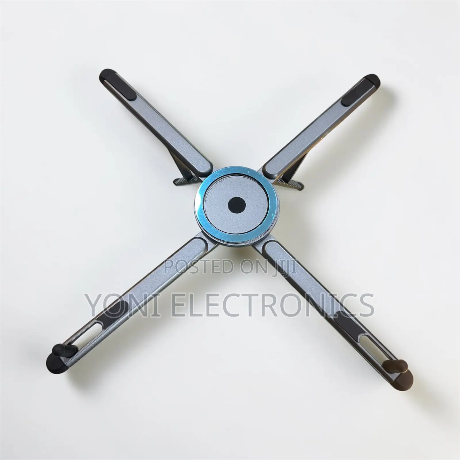 Portable X-Frame Adjustable Travel Laptop Tablet Riser