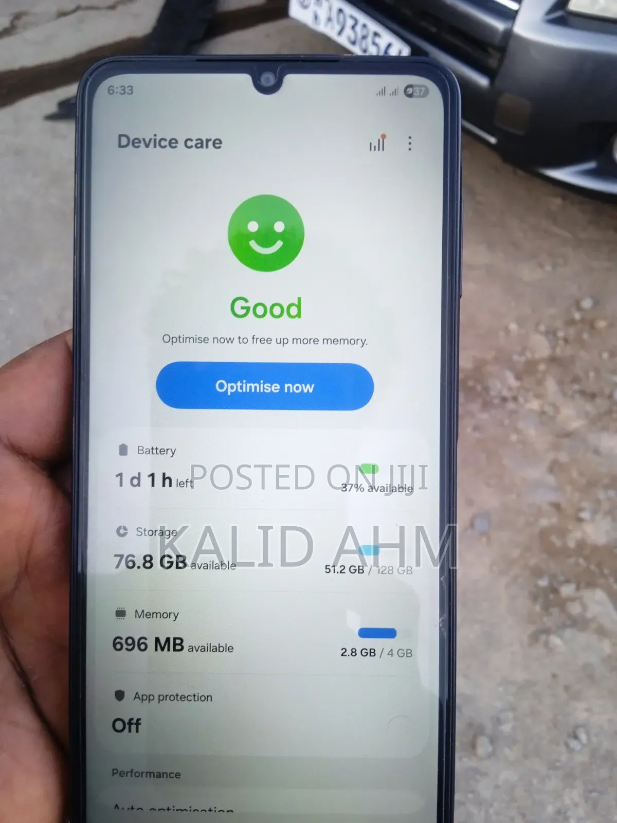 New Samsung Galaxy A07 5G 128 GB Gray