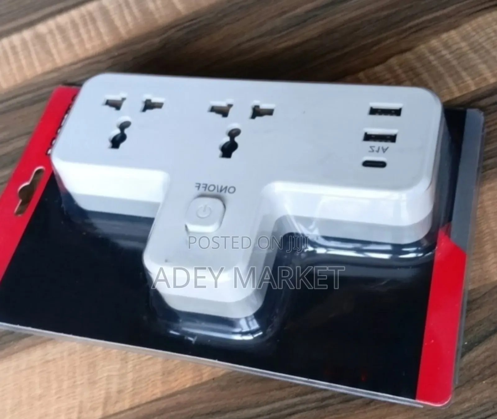 .Hitam 5in1 Power Socket.