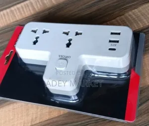 .Hitam 5in1 Power Socket.