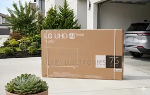 Lg 75-Inch Uhd Smart Tv Featuring Resolution and Webos Smart Funct